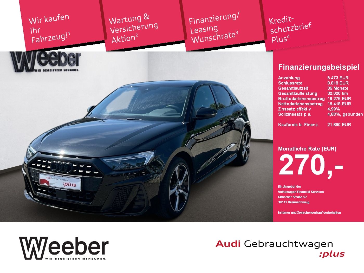 Audi A1 Sportback S line - Samsaru's Car Outlet