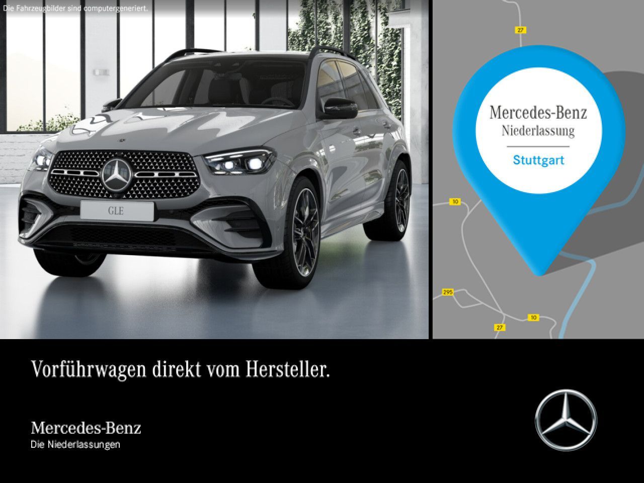 Mercedes-Benz GLE 450 d 4M AMG+NIGHT+PANO+360+AHK+MULTIBEAM+9G