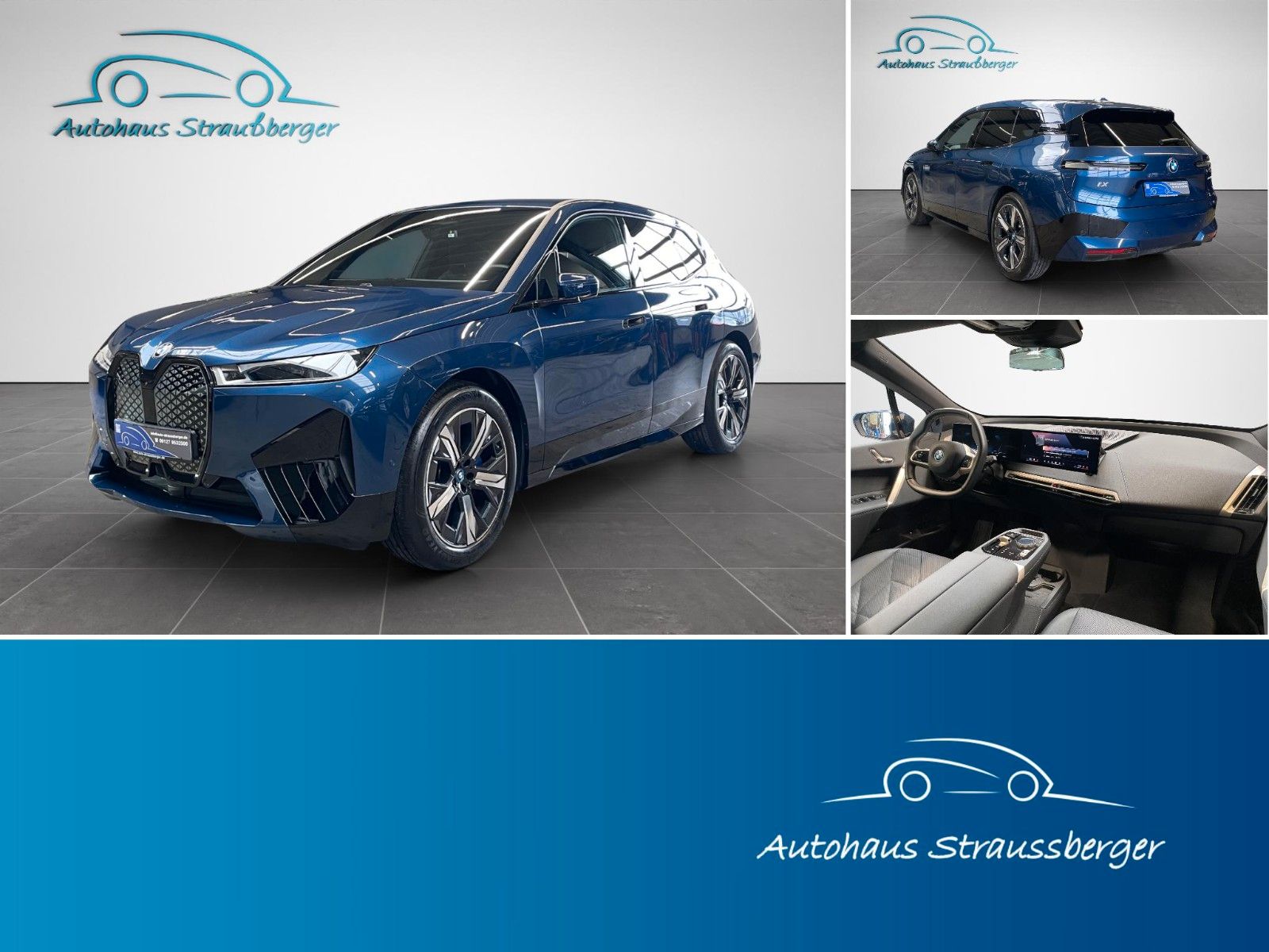 BMW iX 40 xDrive ACC AHK 4ZK H/K LRHZ 360° SHZ LASER