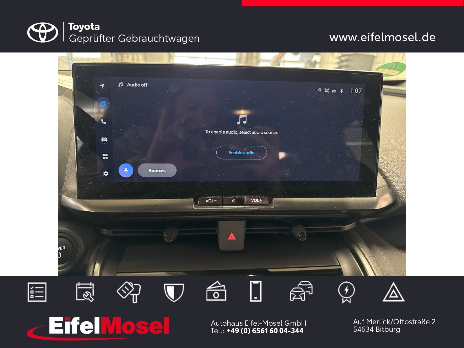 Toyota C-HR Team + Technik 15 Jahre Relax Garantie