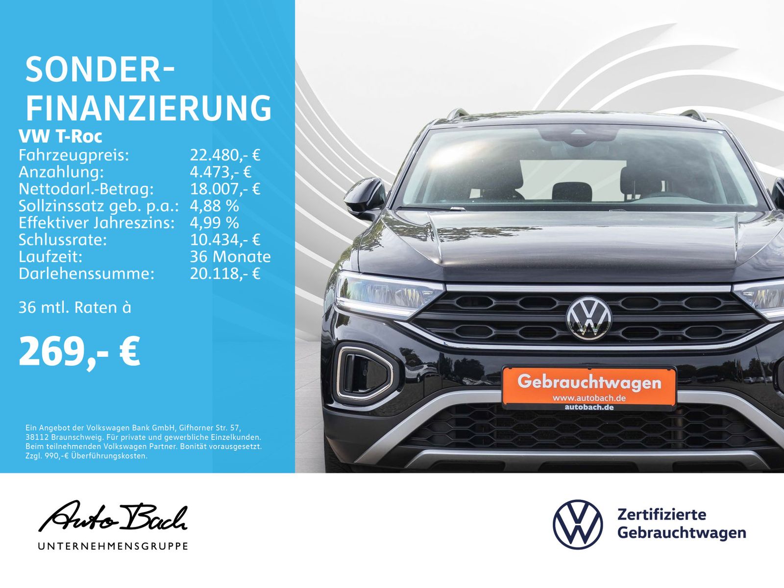 Volkswagen T-Roc 1.0TSI Life - Samsaru's Car Outlet