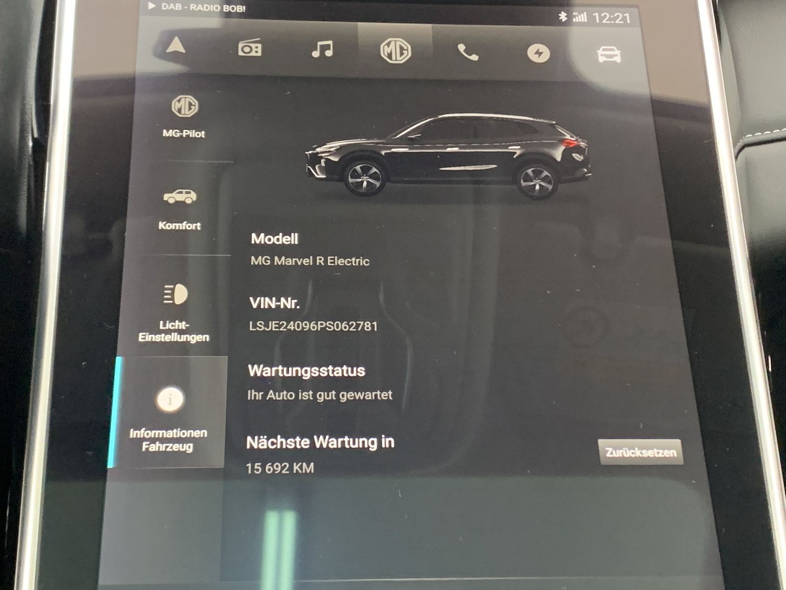 MG Marvel R Luxury 70kWh/Pano/Navi/SHZ/Garantie/Led