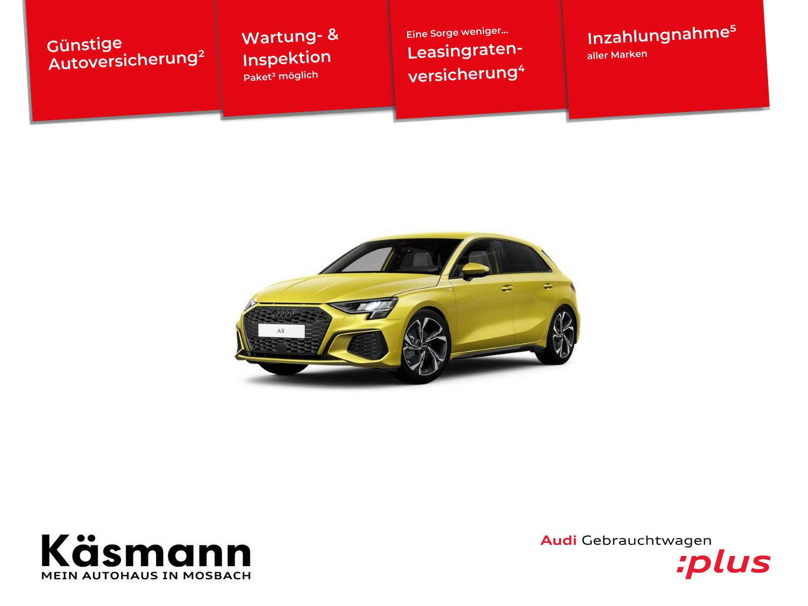 Audi A3 Sportback S line 35TFSI HUD KAM LEDER ACC NAV
