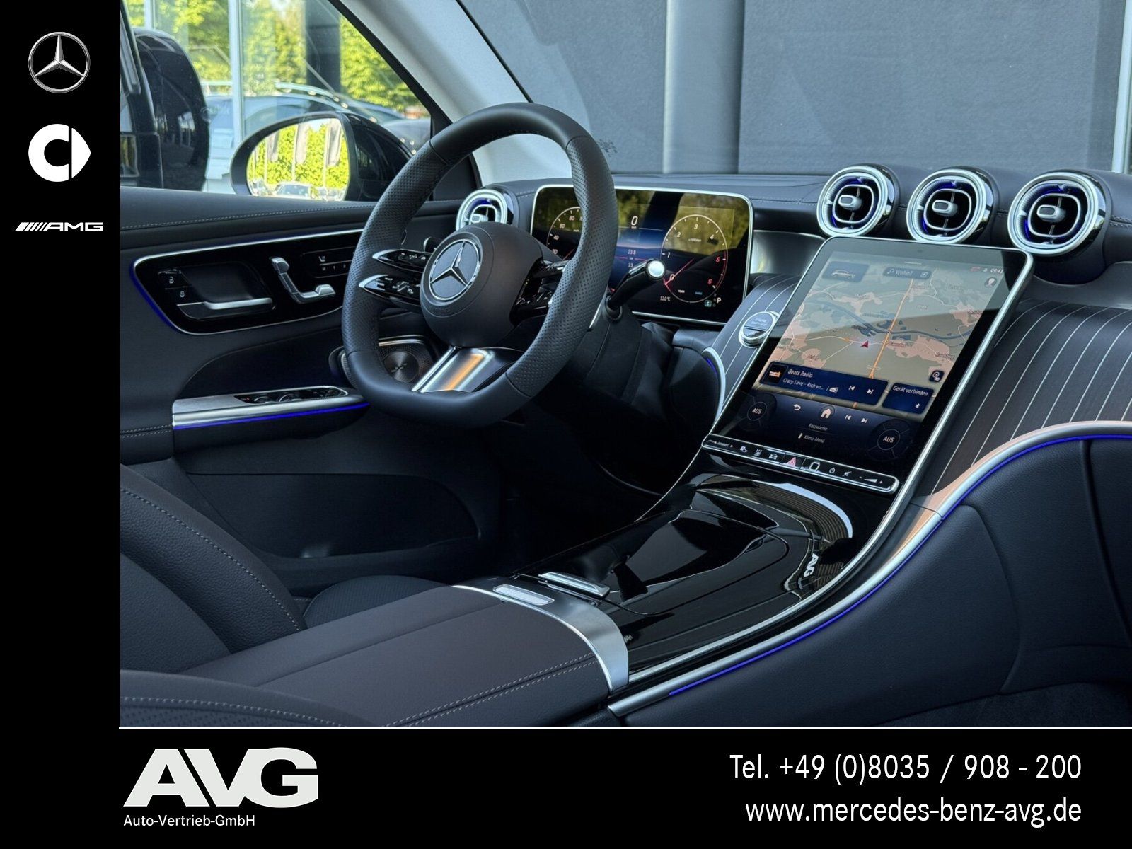 Mercedes-Benz GLC 450 d 4M AMG Pano HuD DIGITAL Stndhzg Night