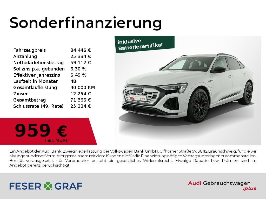 Audi Q8 Sportback S line 55 e-tron quattro - Samsaru's Car Outlet