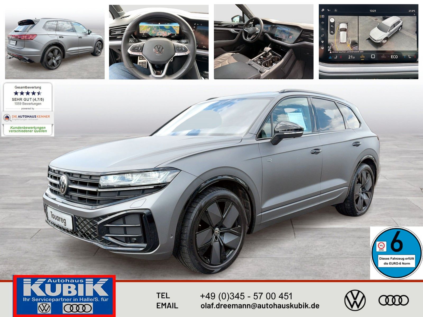 Volkswagen Touareg 3.0 TDI R-Line Black Style+Allradlenkung