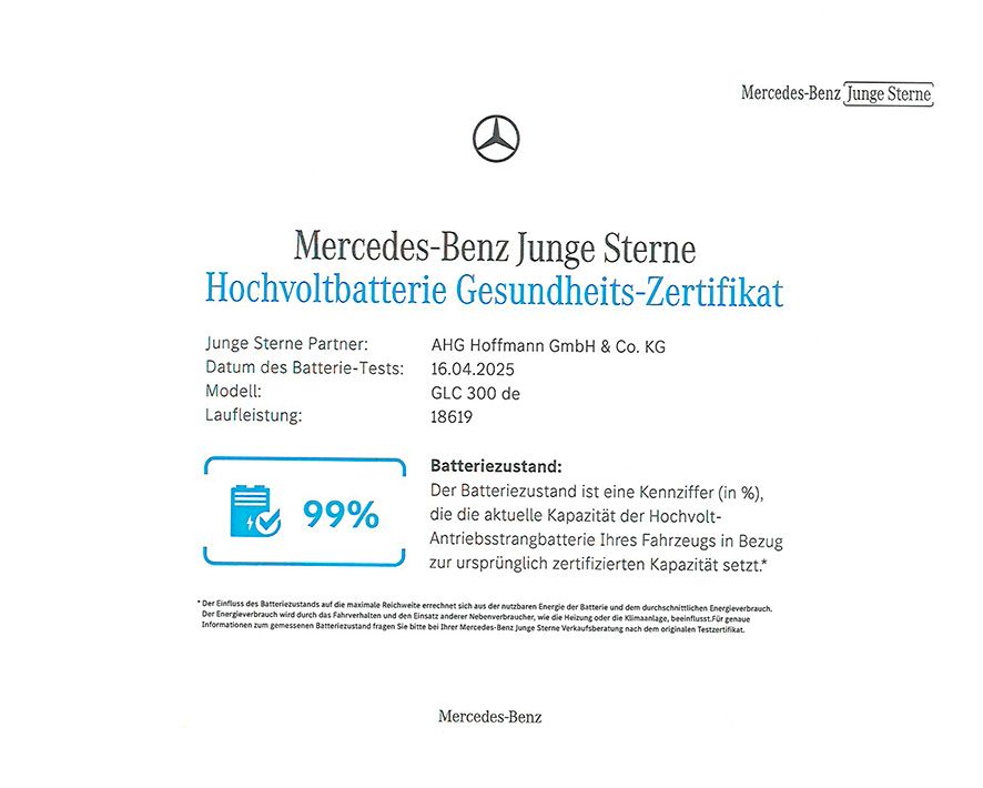 Mercedes-Benz GLC 300 de 4M AMGLiADPl+DigiL+Pano+AHK+Distronic
