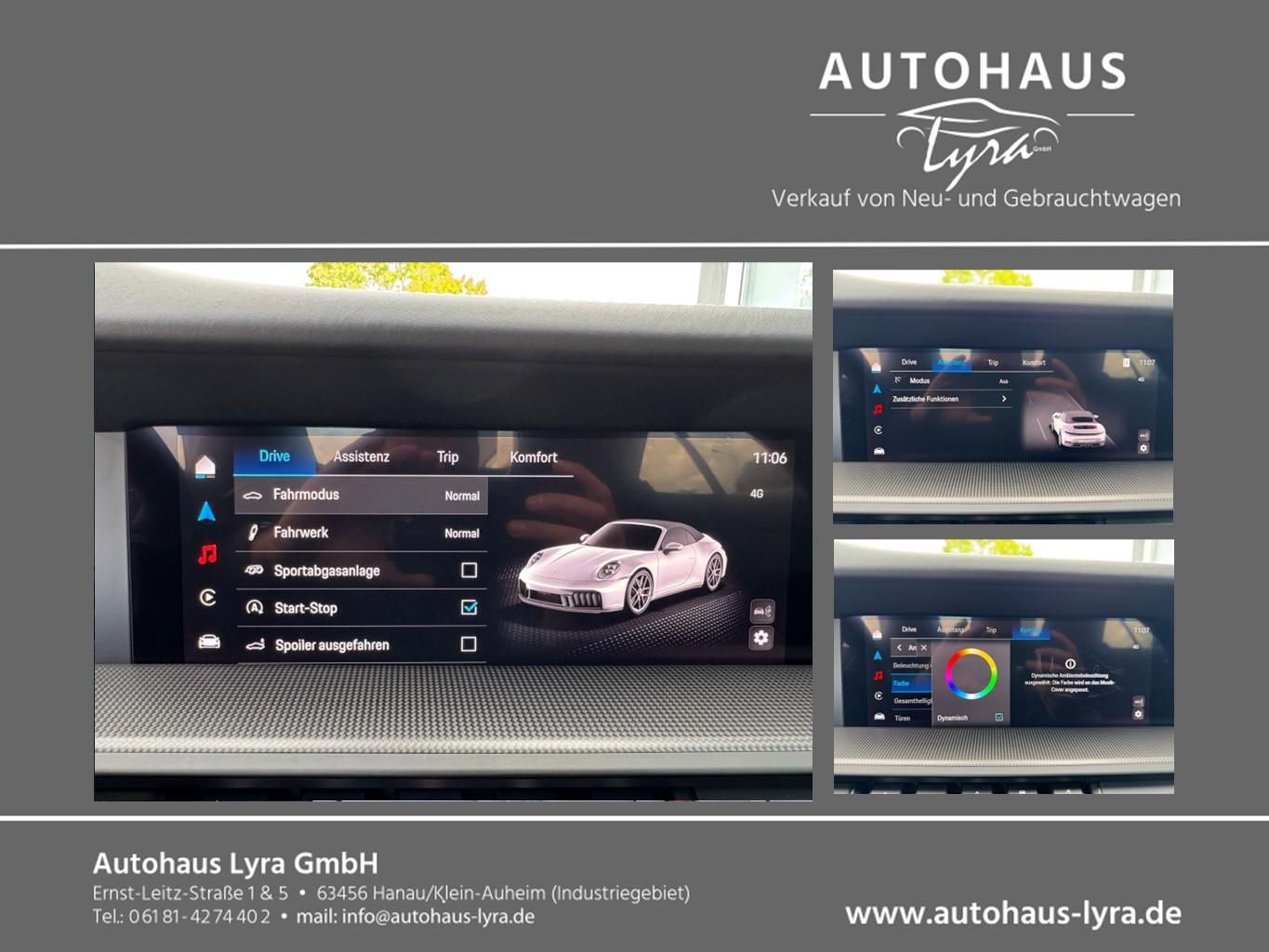 Porsche 992.2 4 GTS Cabriolet*HD-MATRIX*360°KAM*BOSE*