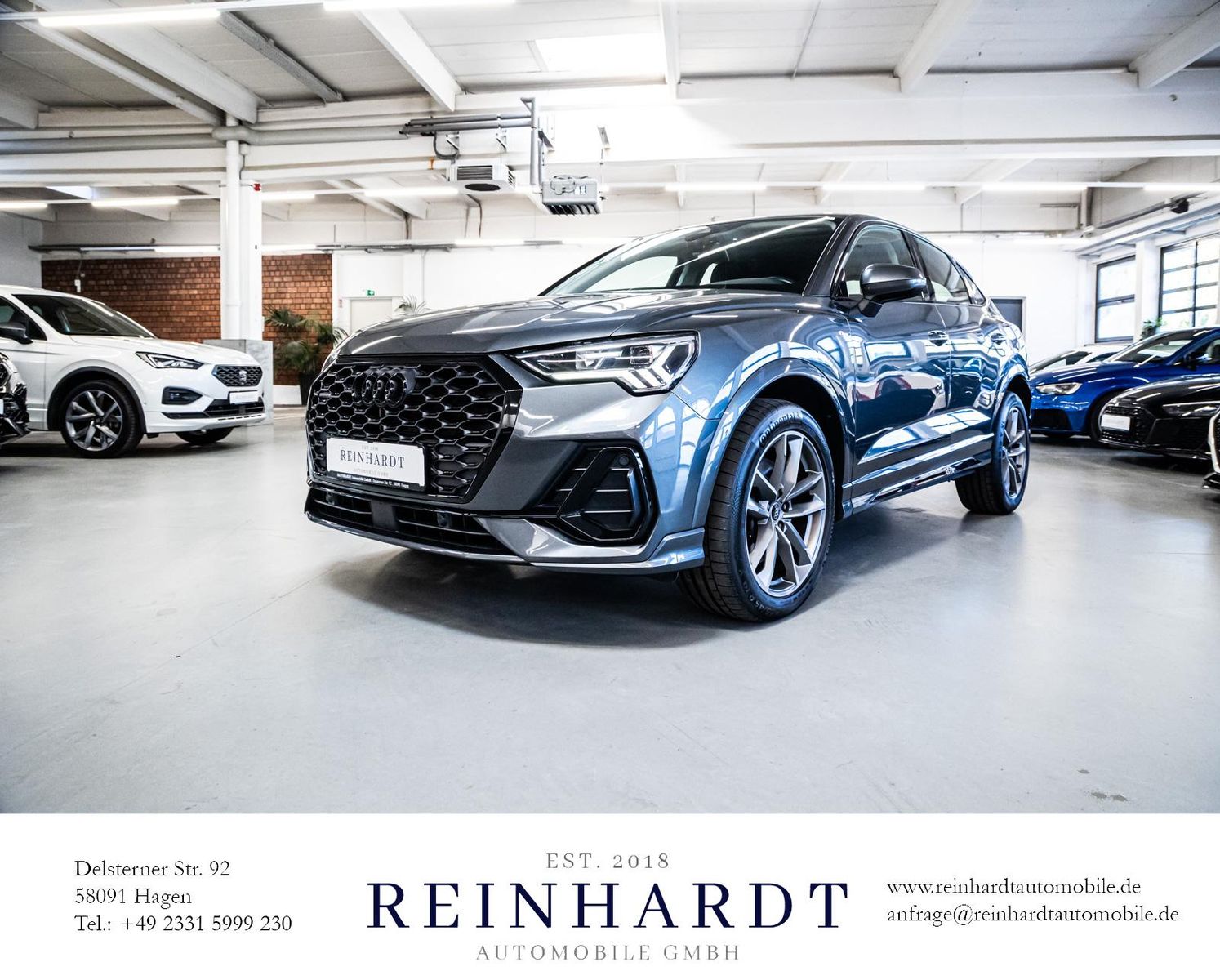 Audi Q3 SPORTBACK 40TFSi Q S LINE BLACK - Samsaru's Car Outlet