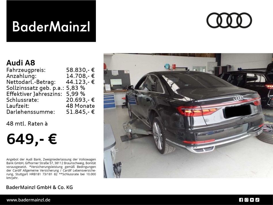 Audi A8 50 TDI quattro - Samsaru's Car Outlet