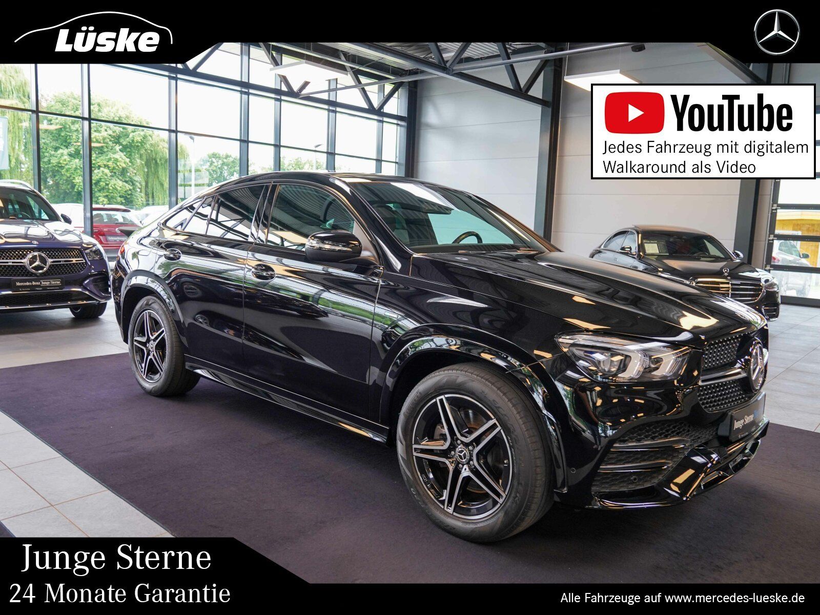 Mercedes-Benz GLE 350 e 4M Coupé AMG Line Night Burmester Pano