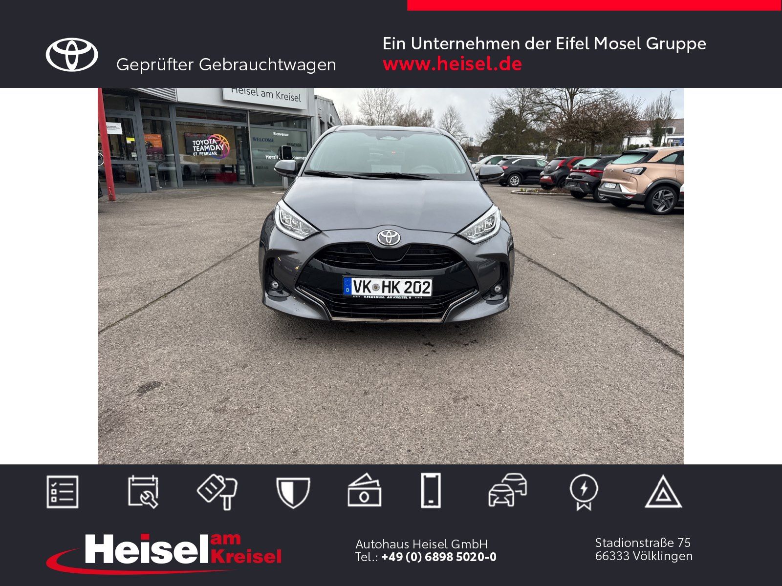 Toyota Yaris Hybrid Style -- Standort Völklingen --
