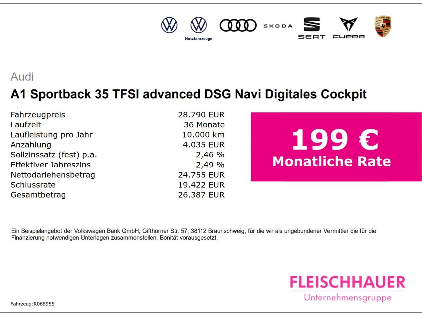 Audi A1 Sportback 35 TFSI advanced DSG - Samsaru's Car Outlet