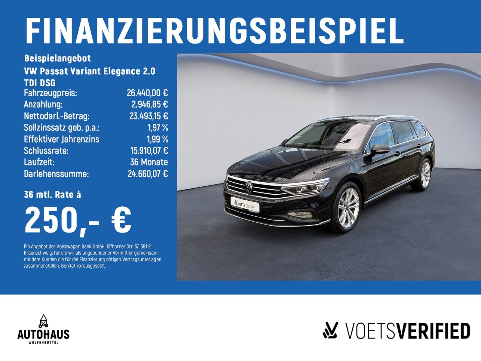 Volkswagen Passat Variant Elegance 2.0 TDI DSG LED+AREA+NAV