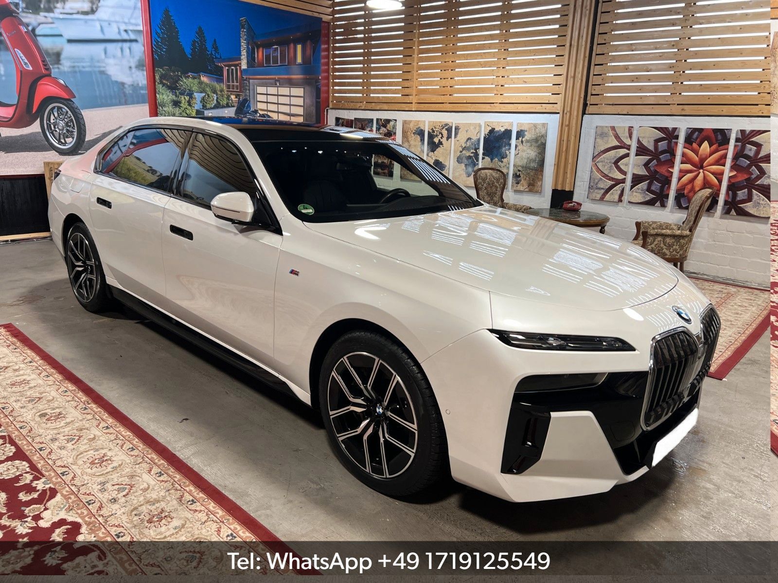 BMW 750 e xDrive M-Sport, Kristall, Leder, HUD, Pano