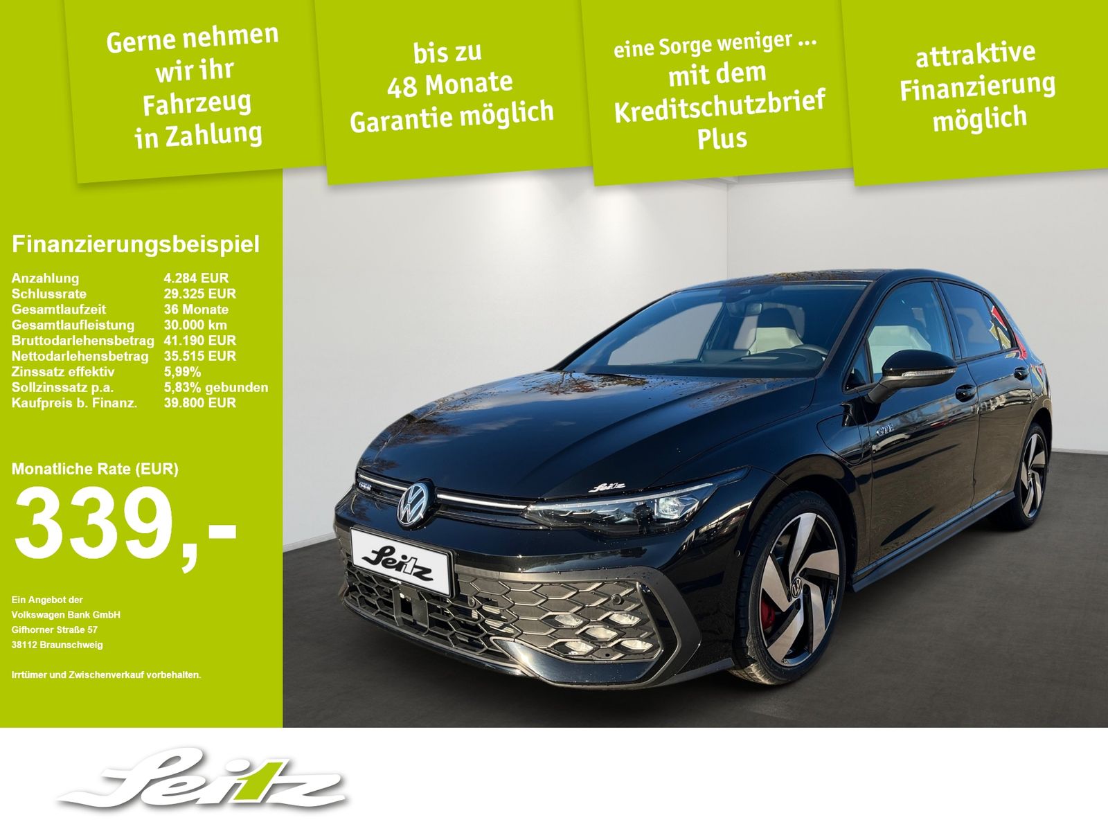 Volkswagen Golf VIII 1.5 TSI eHybrid GTE *AHK*PANO*NAVI*