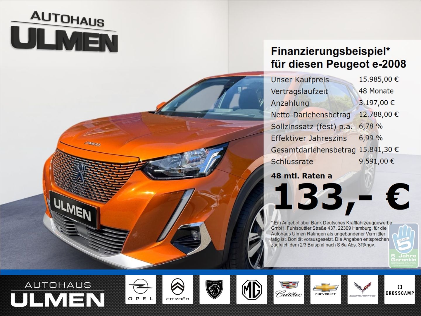 Peugeot e-2008 e- Active - Samsaru's Car Outlet