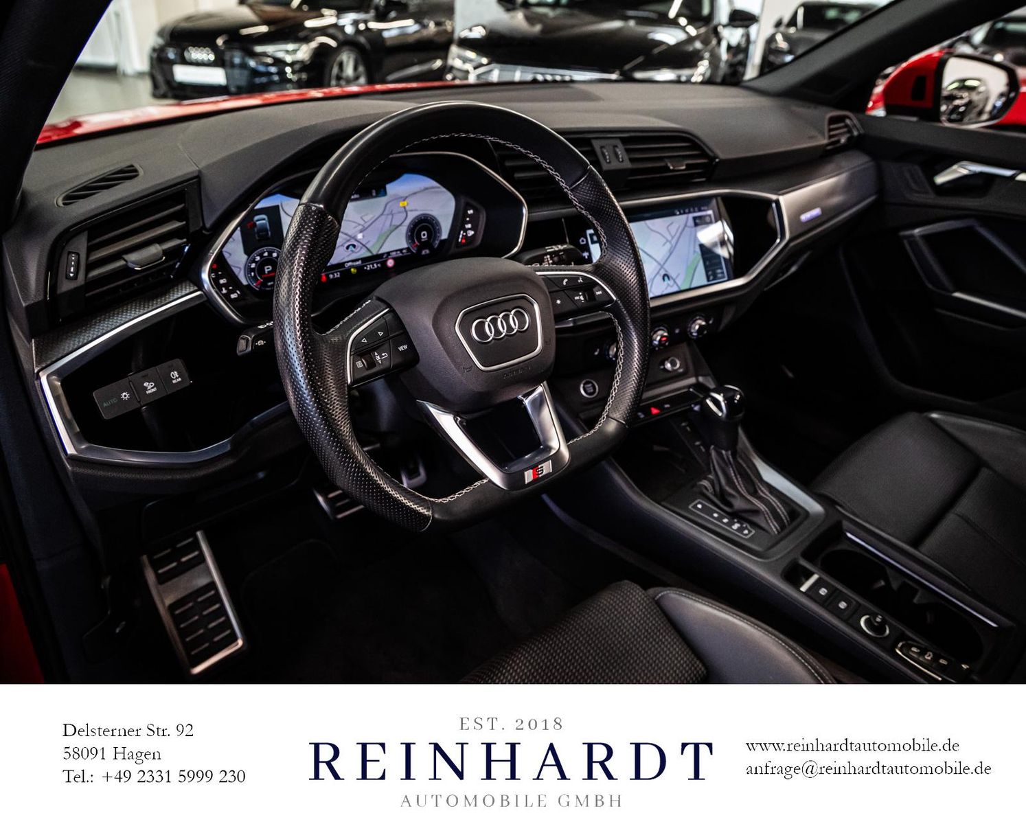 Audi Q3 SPORTBACK 40TFSi Q BLACK - Samsaru's Car Outlet