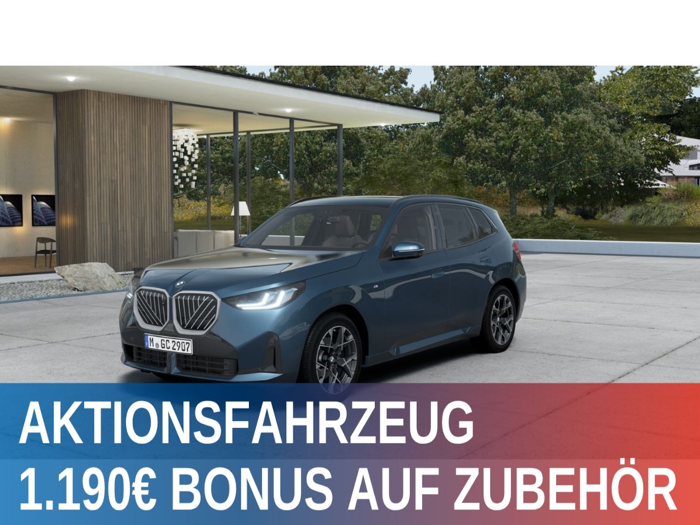 BMW X3 20xDrive M Sport LED Pano AHK H&K 360°