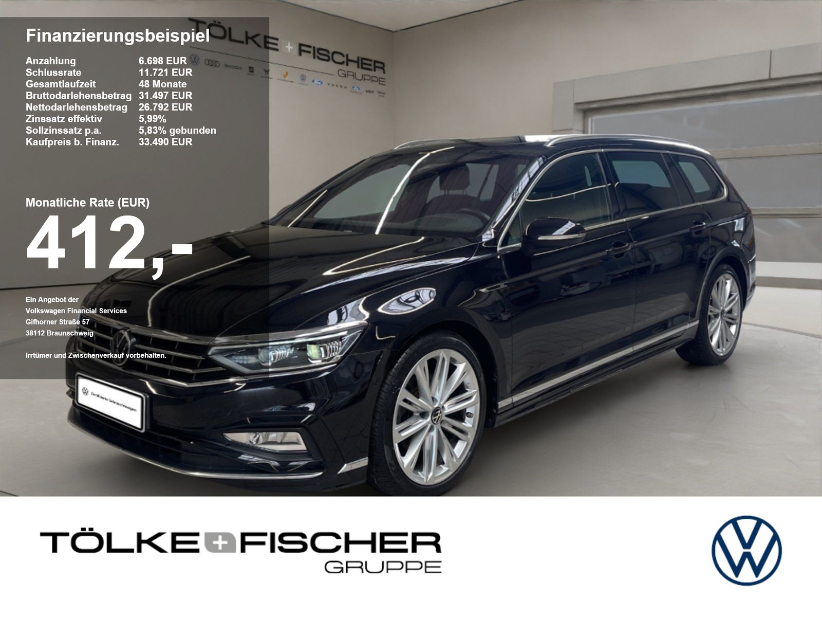 Volkswagen Passat Variant 2.0 TDI 4Motion BMT Elegance Pano