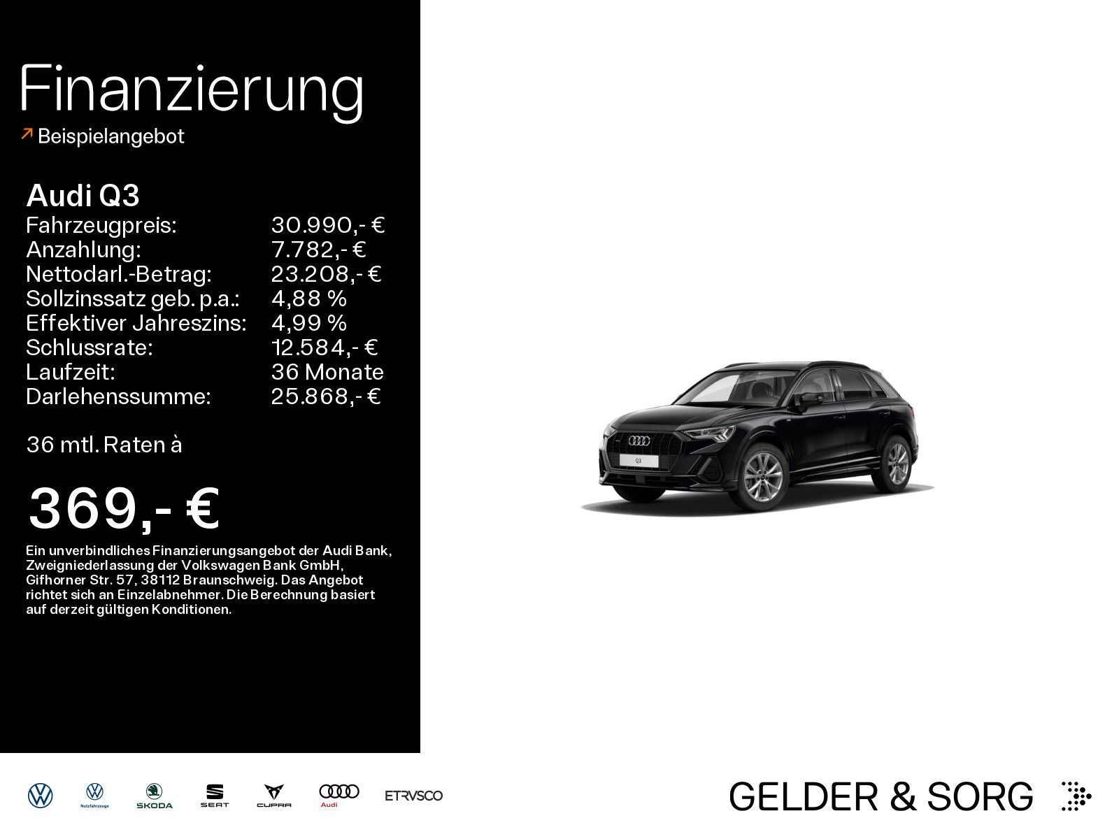 Audi Q3 35 TDI quattro S-line - Samsaru's Car Outlet