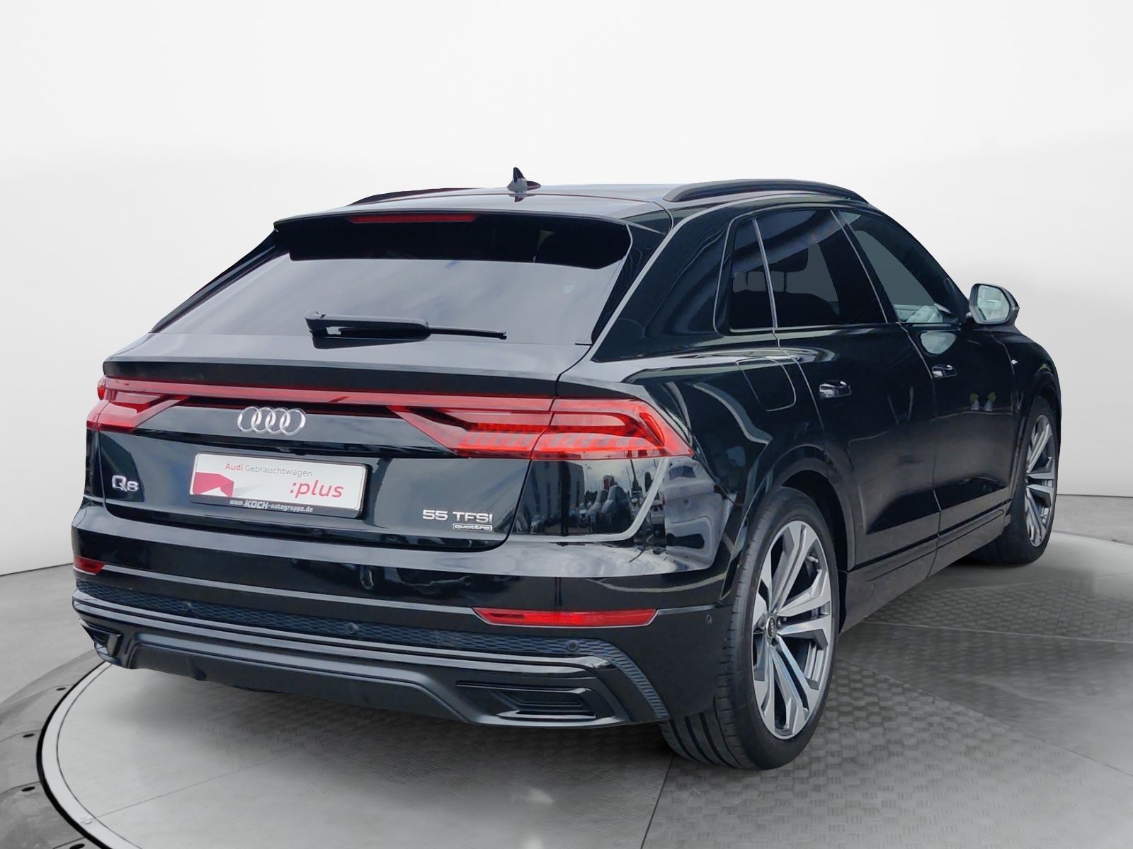 Audi Q8 55 TFSI Tiptr. S-Line 2x, HD Matrix, AHK, Pan