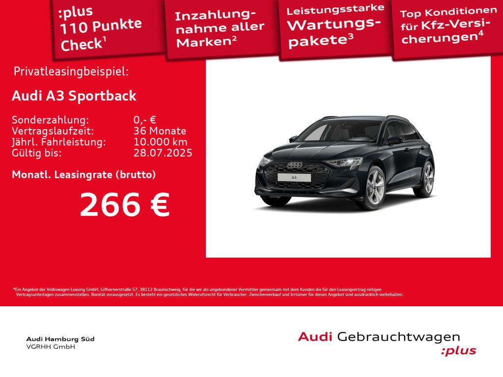 Audi A3 Sportback 35 TFSI advanced S tronic - Samsaru's Car Outlet