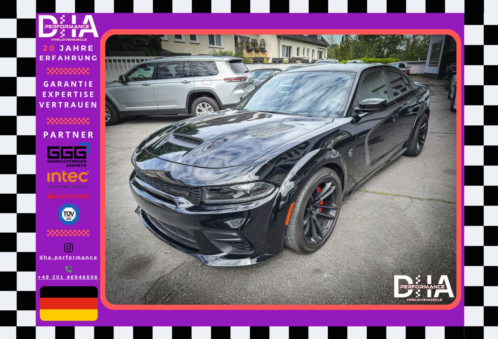 Dodge CHARGER 6.2 SRT HELLCAT *WIDEBODY*OEM*GARANTIE*