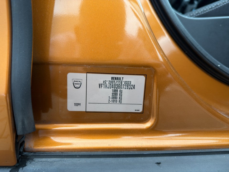 Dacia Duster I Connected by ORANGE 4x4