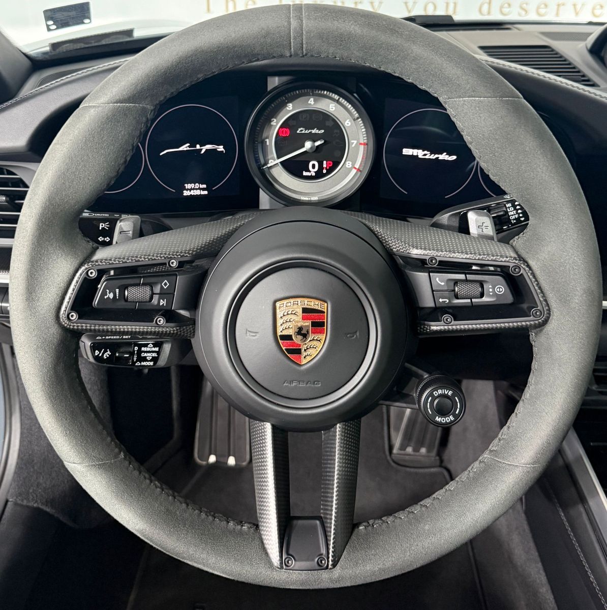Porsche 992 911 Turbo Cabriolet Carbon Lift Burmester
