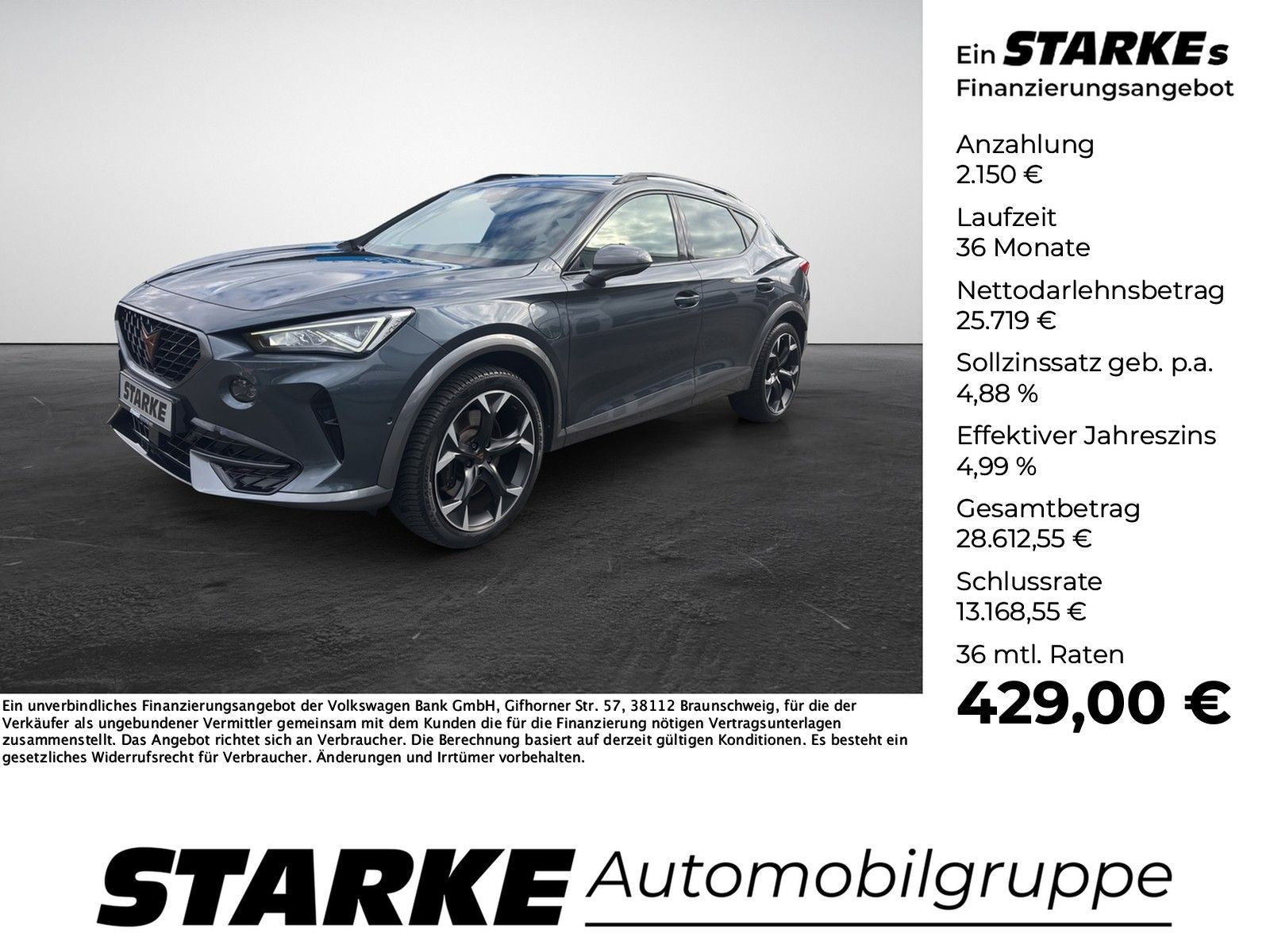 Cupra Formentor VZ 1.4 TSI DSG eHybrid Leder Pano AHK 