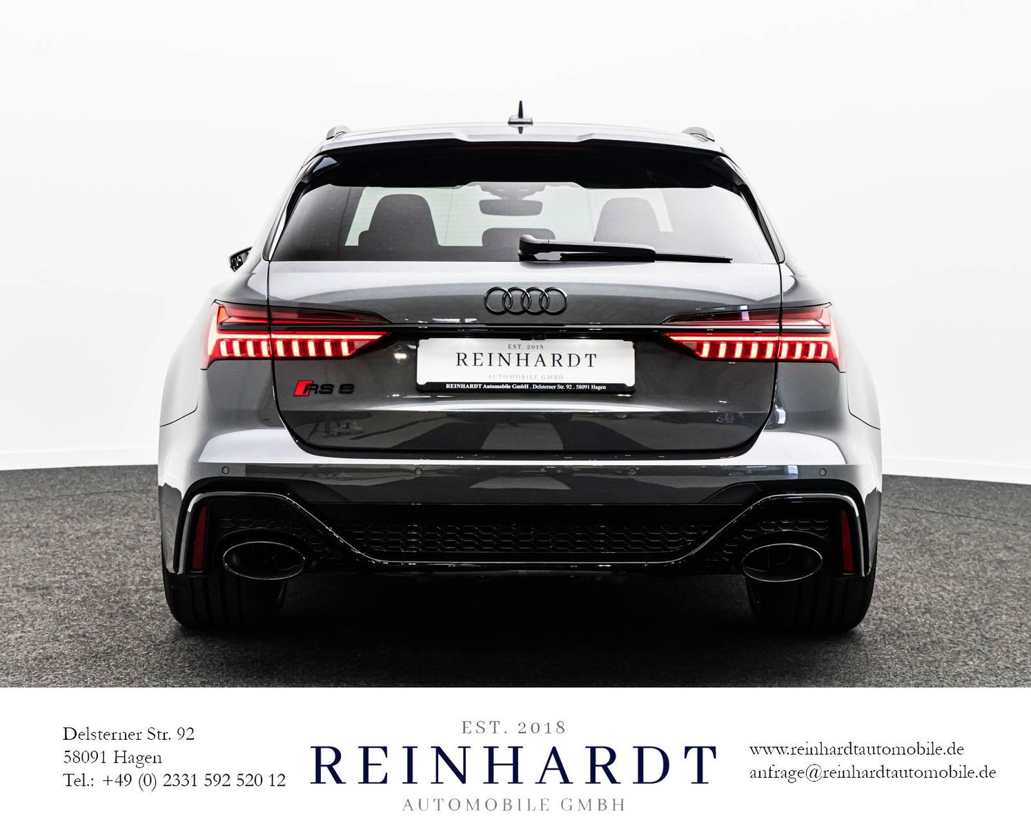 Audi RS6 AVANT BLACK 22Z./LASER/ACC/HuD/PANO/360°/AHK