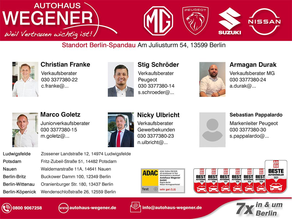 MG3 Hybrid+ Luxury LED|Sitz-&Lenkradhzg|360|ACC