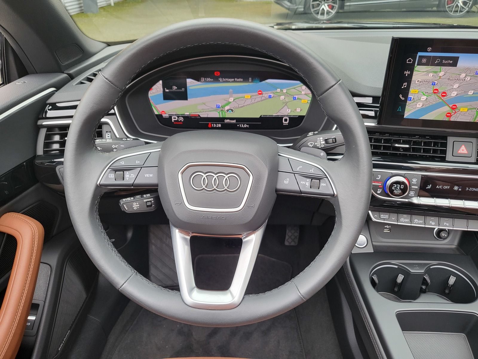 Audi A5 Cabrio 40 TDI Quattro S-Line  Leder Braun Deu