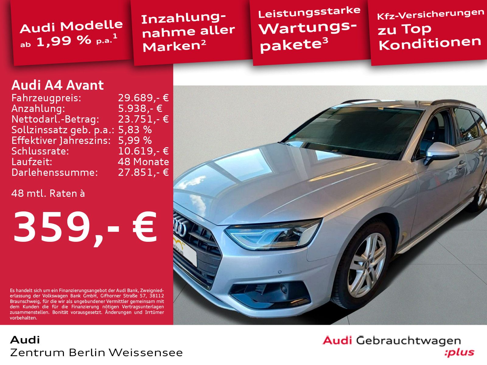 Audi A4 Avant 40 TDI - Samsaru's Car Outlet