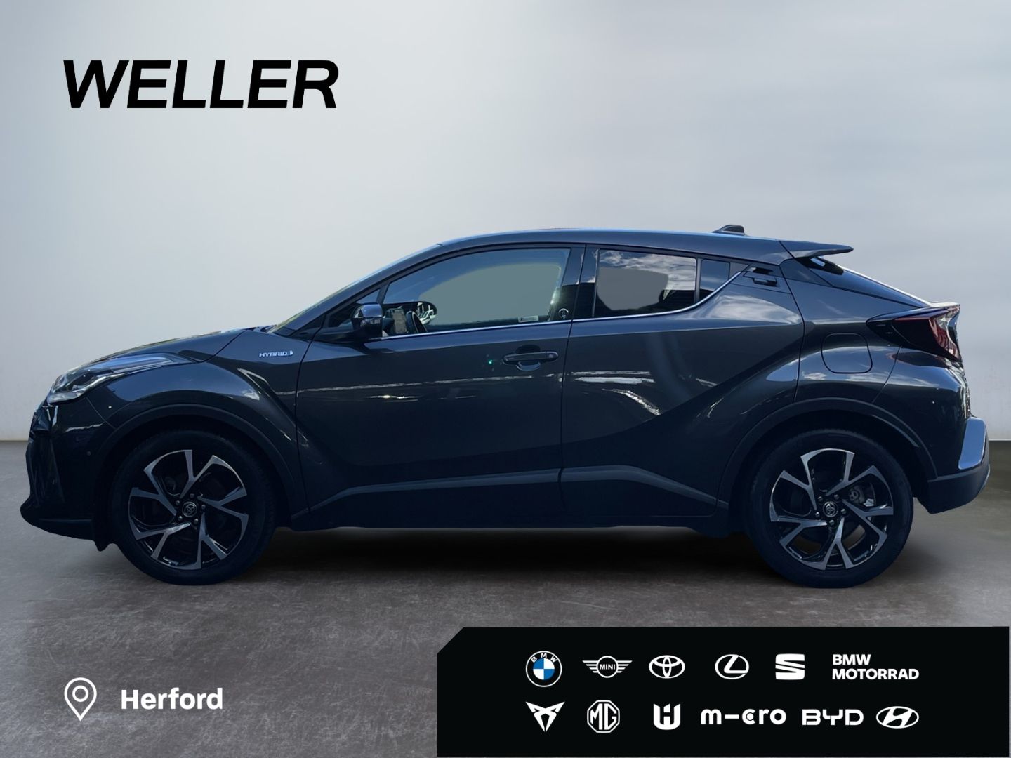 Toyota C-HR 2.0 Hybrid Team D *LED*ACC*CarPlay*CAM*SHZ*