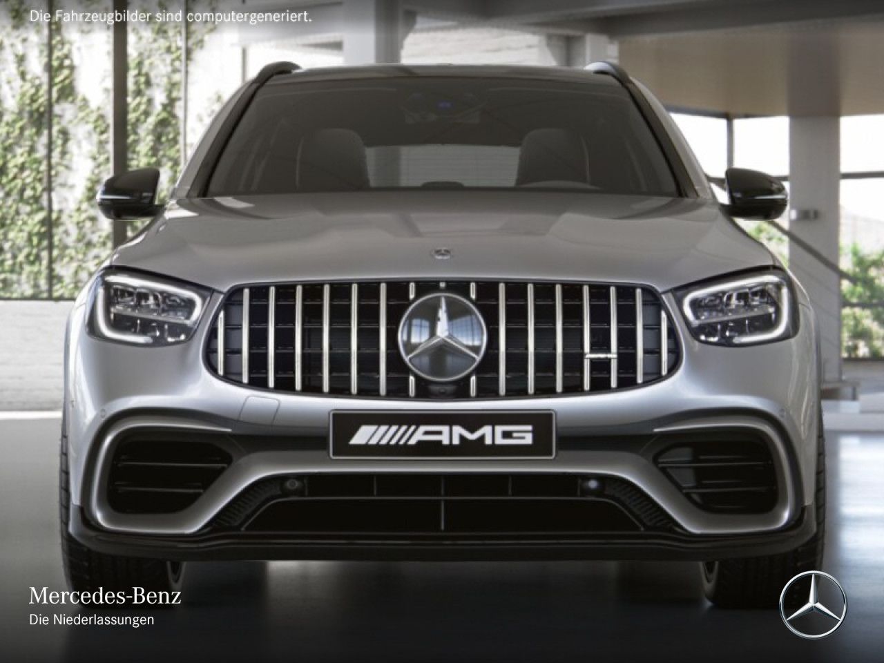 Mercedes-Benz GLC 63 S 4M AMG Pano/AHK/Night/Memo/HighAss/360