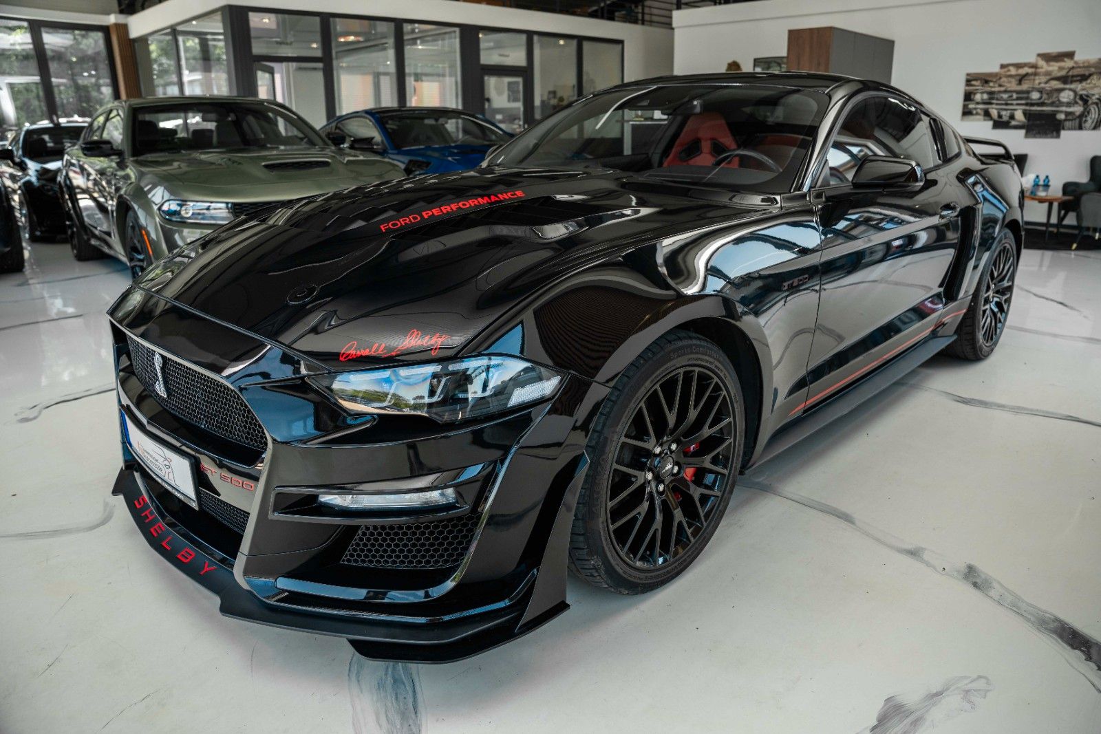 Ford Mustang 2,3 Gt 500 SHELBY RECARO VOLL