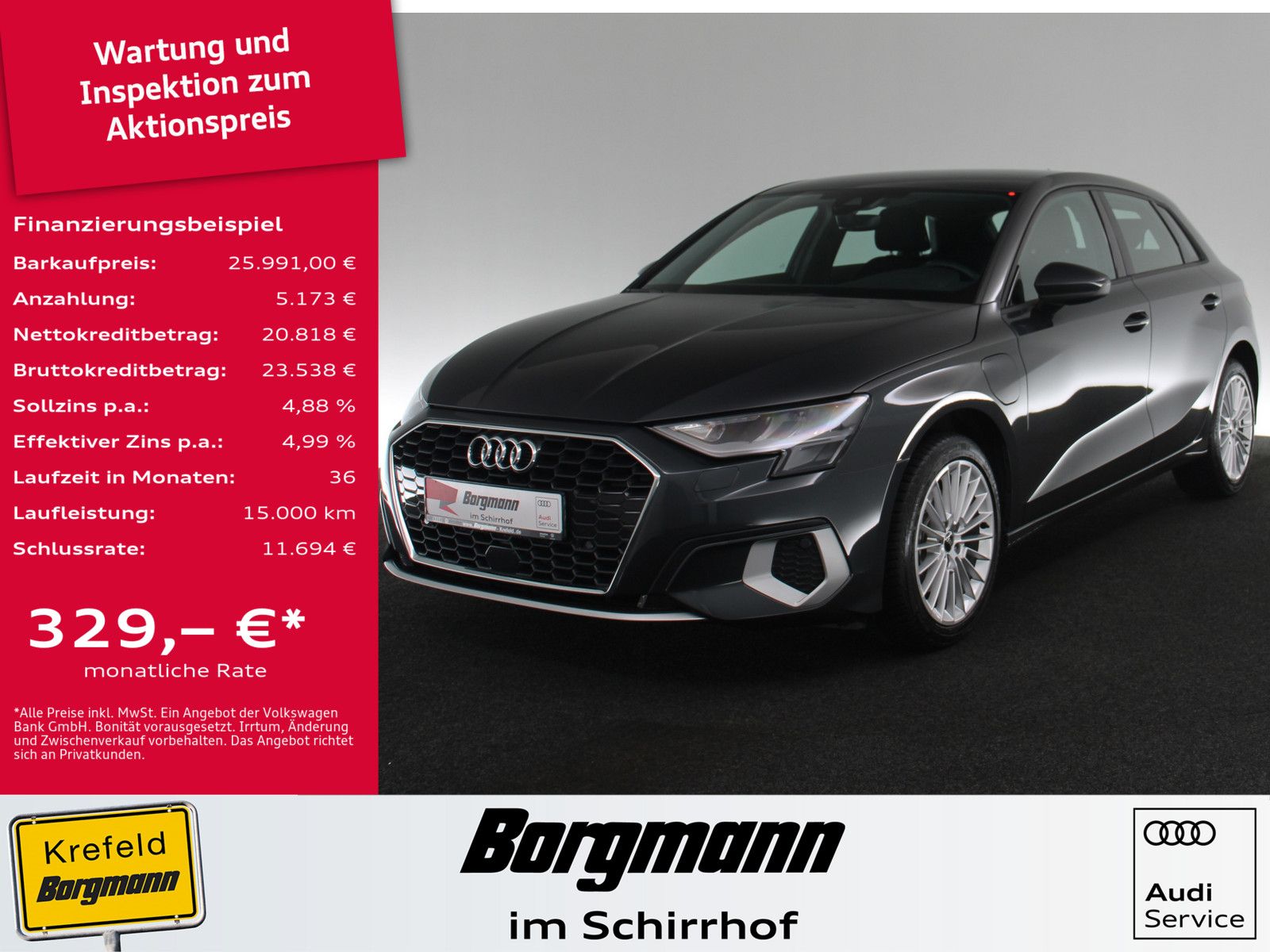 Audi A3 Sportback 40 TFSI e advanced NAVI SHZ PDC