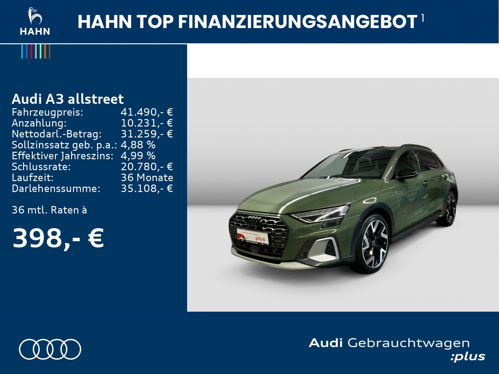 Audi A3 allstreet 35 TDI S line - Samsaru's Car Outlet