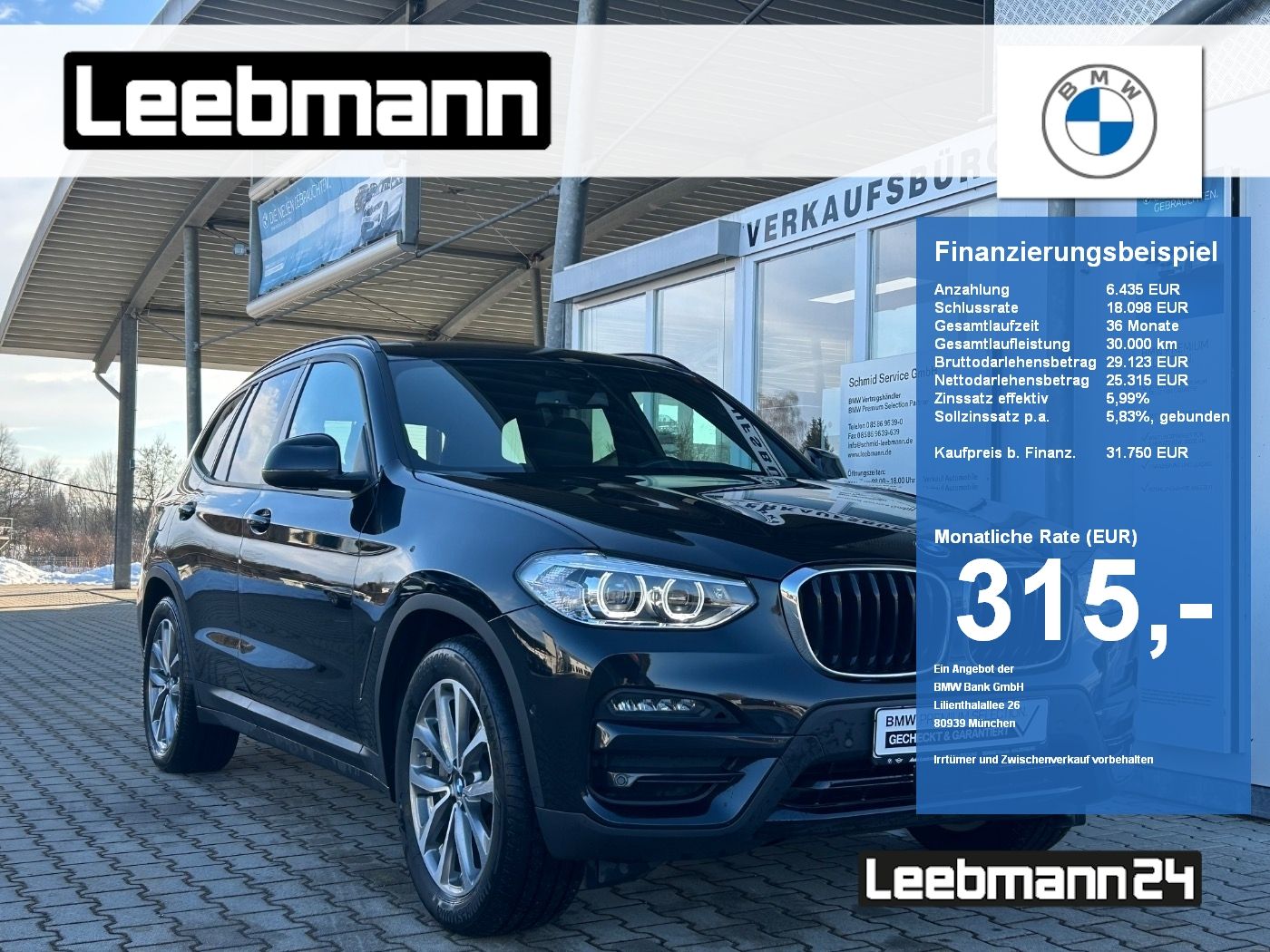BMW X3 xDrive30e Adv. AHK/Panorama 2 JAHRE GARANTIE