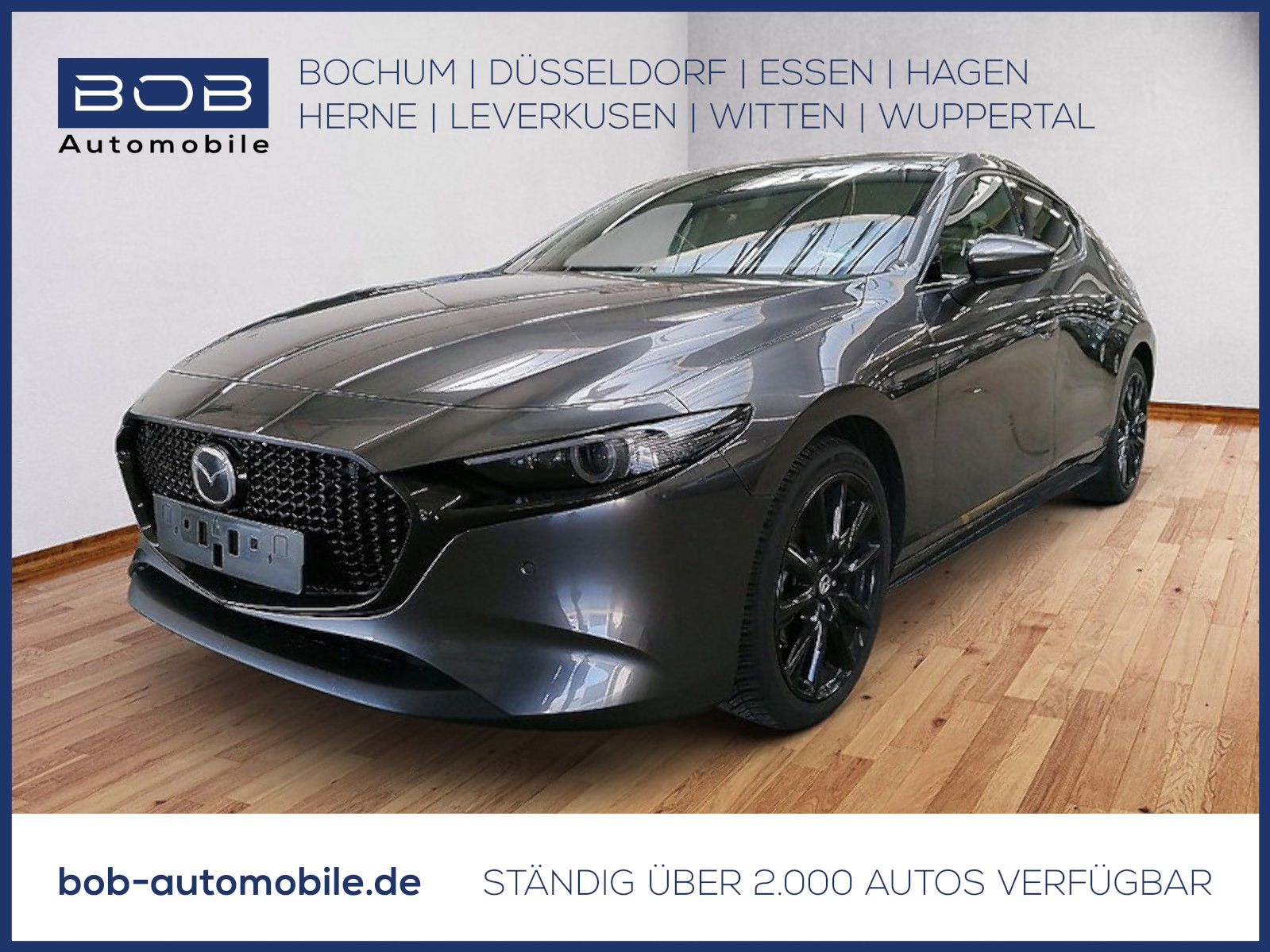 Mazda 3 2.0 SKYACTIV-X Aut. Exclusive-Line BOSE HUD BT