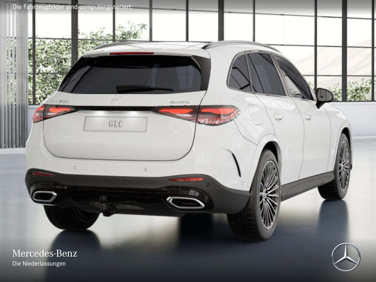 Mercedes-Benz GLC 200 4M AMG+NIGHT+PANO+360+AHK+BURMESTER+TOTW