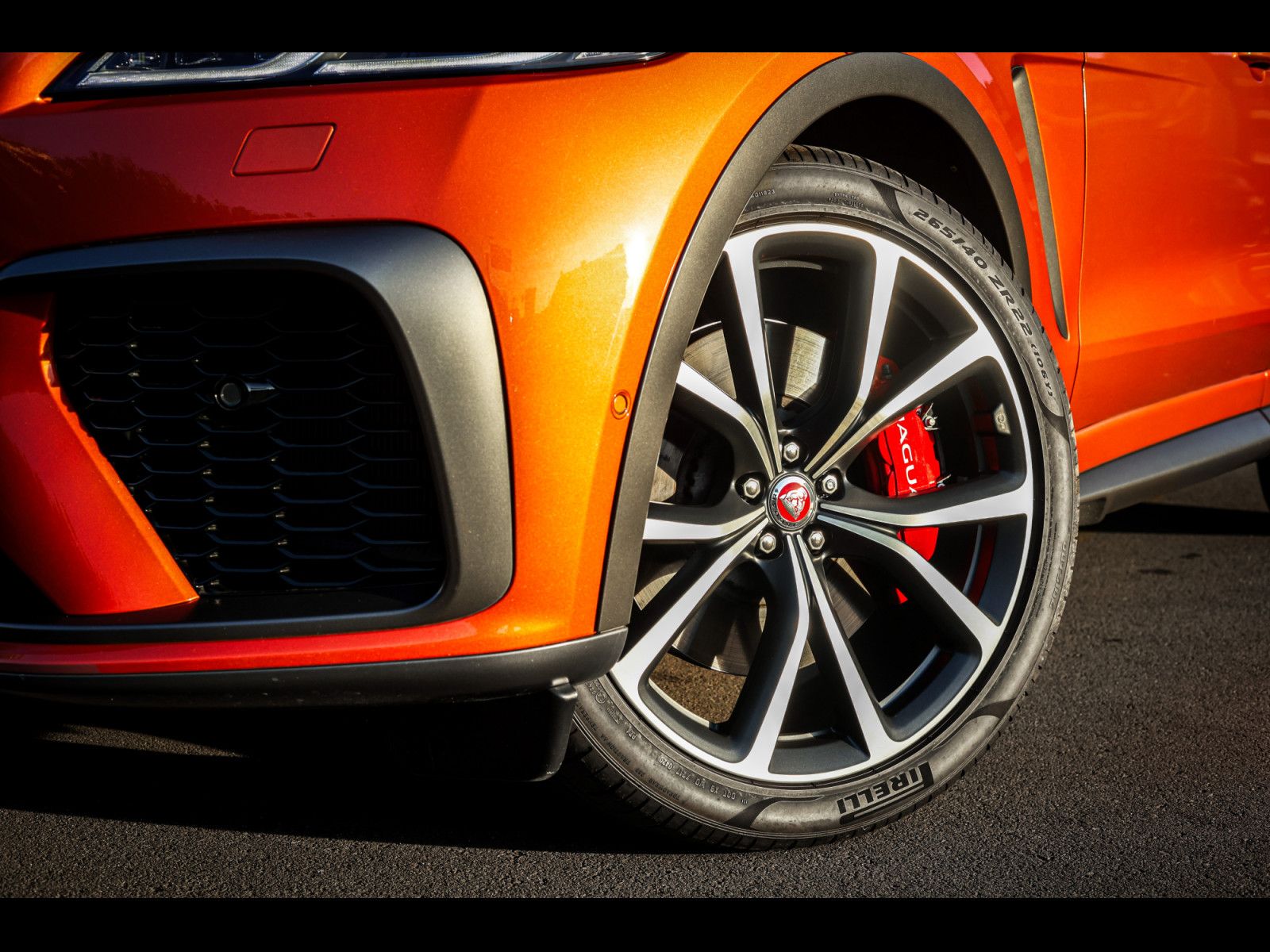 Jaguar F-Pace 5.0 P550 SVR AWD°ORANGE ATACAMA SVO°AHK