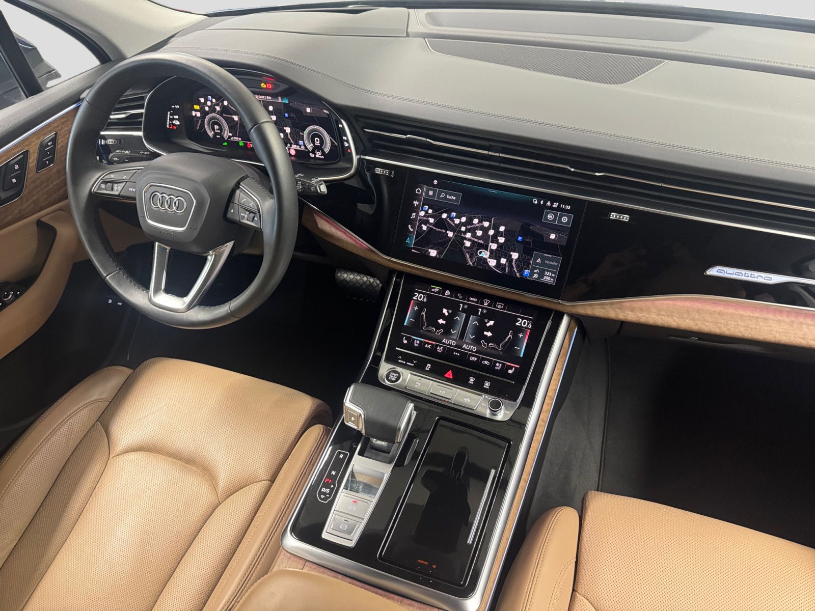 Audi Q7 55 TFSIe quattro S line AHK Pano HUD 360° ACC
