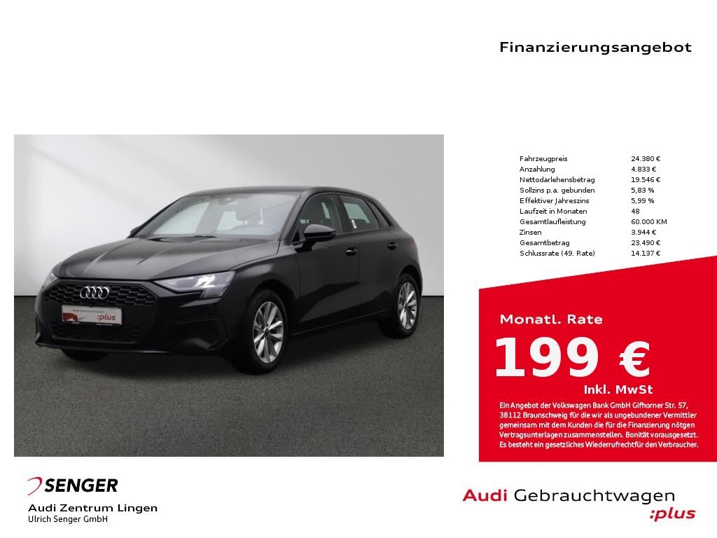 Audi A3 Sportback 30 TFSI MMI LED Digitales Cockpit