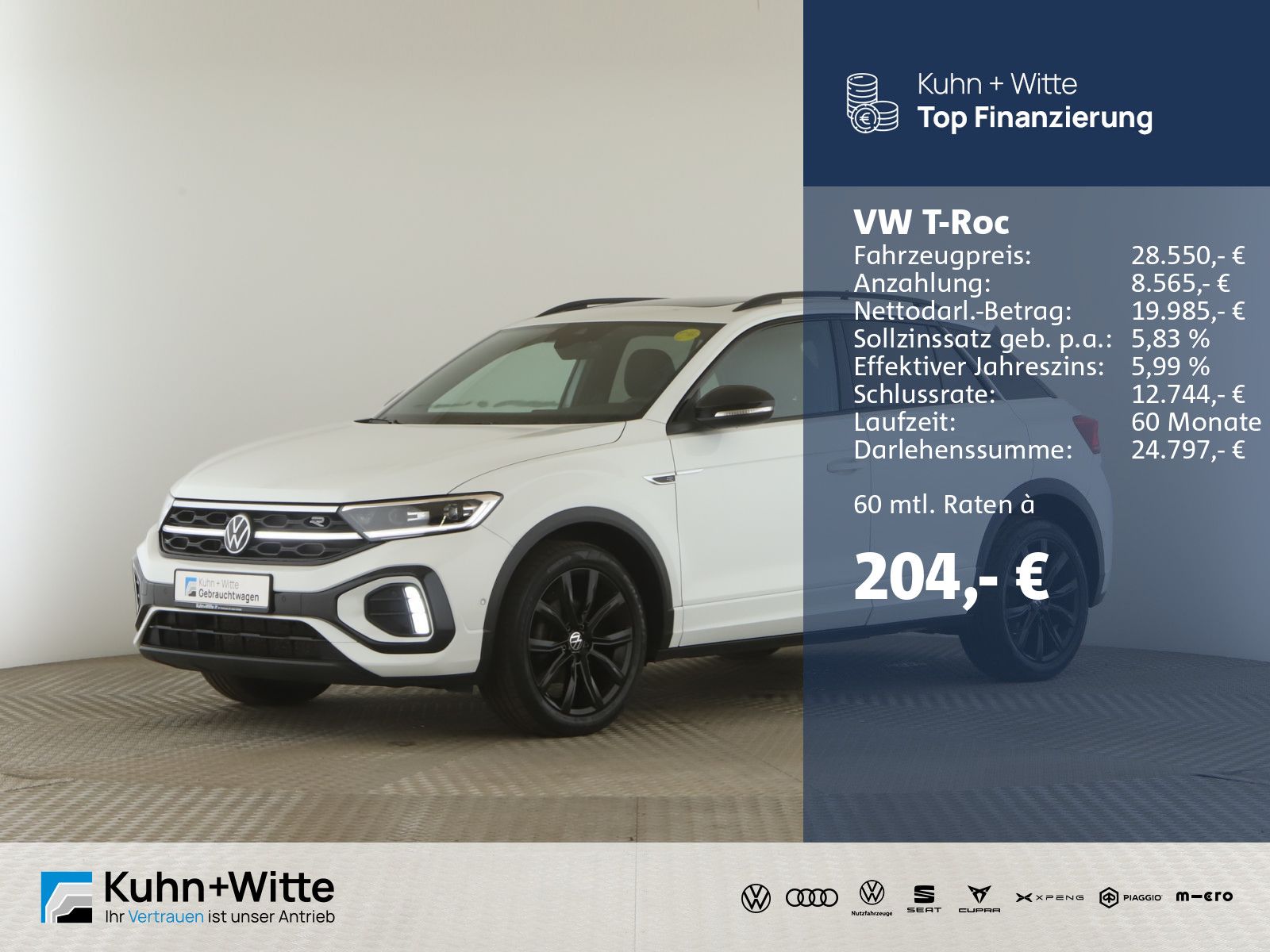 Volkswagen T-Roc 1.5 TSI R-Line - Samsaru's Car Outlet