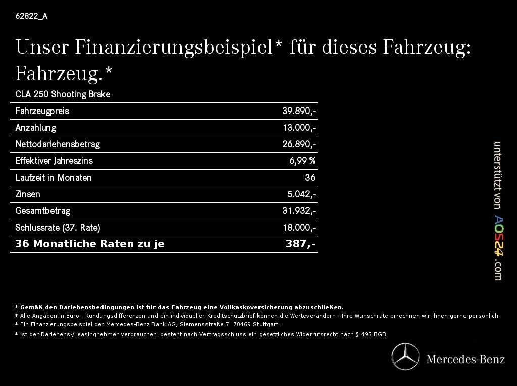 Mercedes-Benz CLA 250 Shooting Brake 4M AMG-LINE - Samsaru's Car Outlet