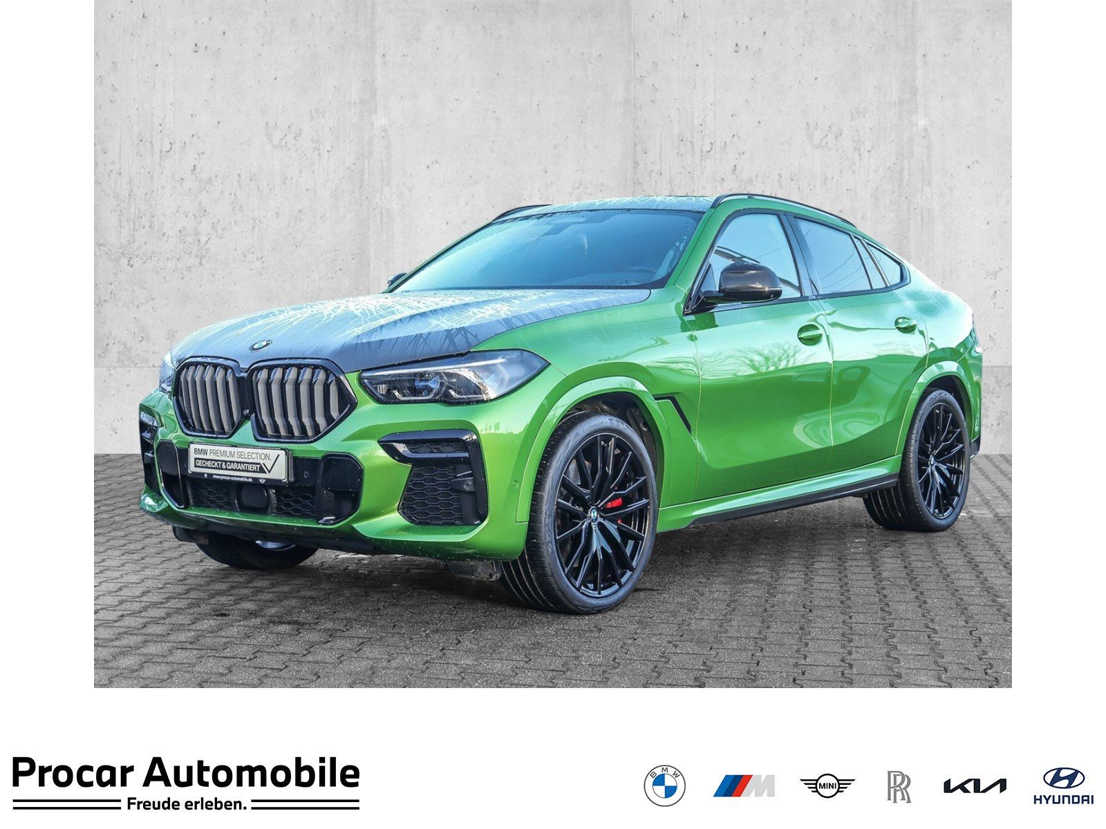 BMW X6 xDrive40d M Sport+Individual JAVA GRÜN+PANO+M