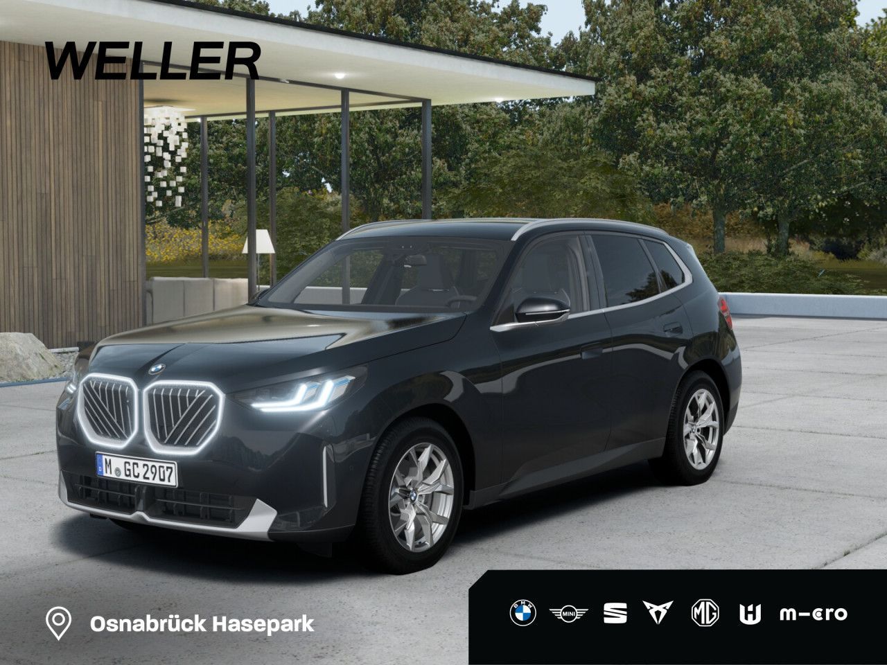 BMW X3 20d xDrive AHK,Iconic,H/K,St+Go,360,HUD,AdLED